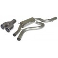 Piper exhaust Skoda Octavia MK2 VRS - 2.5 inch Stainless Steel Cat back system